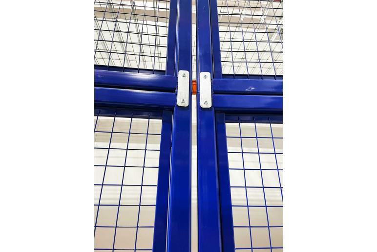 Door connection plates