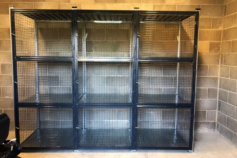 MeshSTOR mesh doors for shelving