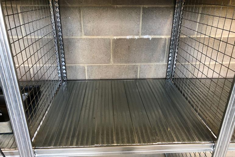800mm deep shelving MeshSTOR